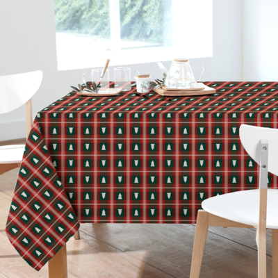 CHRISTMAS TABLECLOTH 12P GRETEL 140X240 Tellini S.r.l. Wholesale Clothing